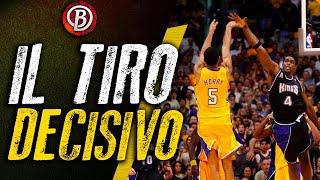 Il PAZZESCO tiro di ROBERT HORRY ||| La faida tra LAKERS e KINGS