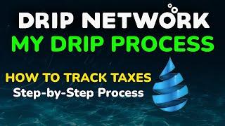 How I'm Tracking My DRIP Network Trades (+ My EXACT Hydrate/Claim Schedule)