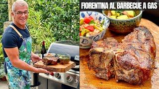  FIORENTINA STEAK Cooked into the WEBER Barbecue  HELL of TASTE! Chef Max Mariola