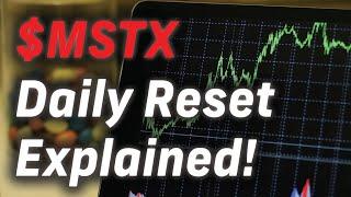 $MSTX Daily Reset Explained: What You Need to Know & Its Relationship to $MSTR