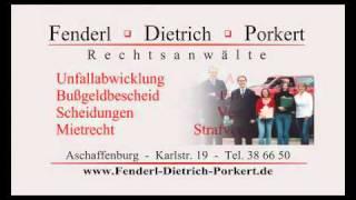 Rechtsberatung Aschaffenburg 06021 386650 Fenderl Verkehrsrecht Rechtsanwalt Aschaffenburg