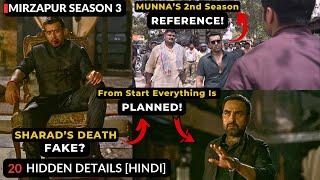 20 Amazing Hidden Details - MIRZAPUR Season 3 | Mirzapur 3