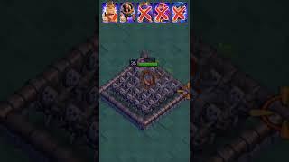 Every Here's vs Mine (Clash Of Clans) #shorts #clashofclans #coc