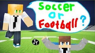 Minecraft SOCCER - NEW FOOTBALL IN MINECRAFT MINIGAME! (Minecraft Minigame)