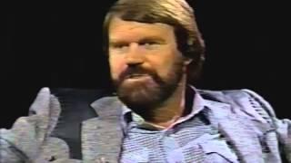 Glen Campbell Talks With Dan Miller