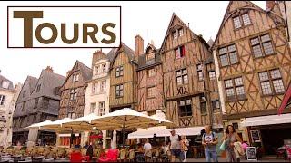 TOURS FRANCE - CITY WALK - 4K ULTRA HD