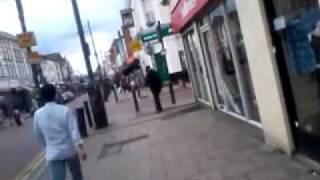No Locally owned or Small Shops looted on Deptford High Street, London, during riots