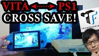 True cross-save between Playstation 1 and PS Vita! No modding required.