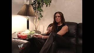 Backstage Segment Trish Stratus and Stephanie McMahon Helmsley 1/18/2001