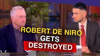 DESTROYED! Robert De Niro Faces The Reality of Trump - Satire