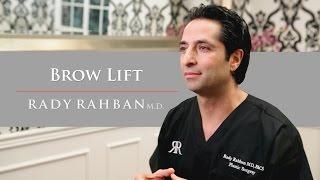 Dr. Rahban Discusses "Brow Lift" Procedure