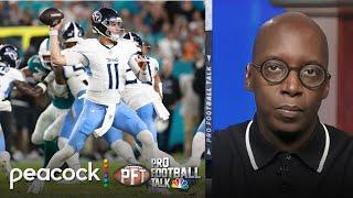 Titans’ offense moved better with Mason Rudolph than Will Levis | Pro Football Talk | NFL on NBC