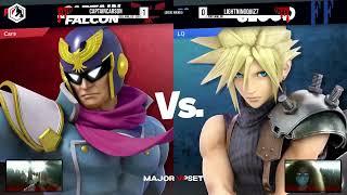 CaptainCarson (Captain Falcon) vs LightningQuiz7 (Cloud) - Ultimate Singlse Pools - MAJOR UPSET