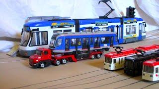 Spielzeug Straßenbahnen #modellbahn #siku #train #züge #vlak #dickietoys