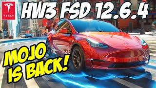 Tesla HW3 FSD 12.6.4 - Mojo Is Back!