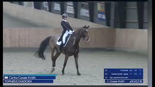 DRESSAGE DISASTER: Carina Cassoe Kruth Returns To The Ring After Her Suspension For Animal Abuse