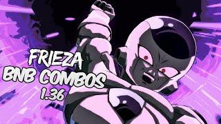 DBFZ 1.36 Frieza BnB / Advanced Combos | DRAGON BALL FighterZ