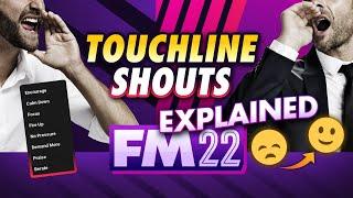 How To Use SHOUTS in FM22 | Football Manager Guide