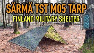 Särmä TST M05 Tarp Finnish military shelter from Varusteleka