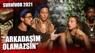 Poyraz ve Aleyna Arasında Yüzleşme | Survivor 2021