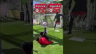 Viral football trickshot challenge  #shorts #viral #trickshot