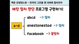 코딩테스트 문제 풀이 - 실버3. 한국이 그리울 땐 서버에 접속하지