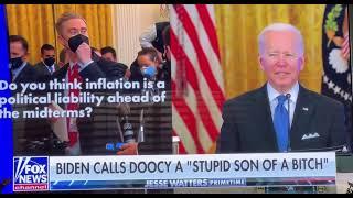 Biden calls Peter Ducey a Stupid Son of a Bitch 1-24-22