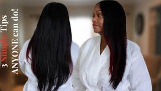 GROW LONG HAIR…..and Thank Me Later | 3 simple tips ANYONE can do!