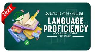 COLLEGE ENTRANCE EXAM REVIEWER 2023 | ENGLISH - Vocabulary Words | (UPCAT, ACET, DCAT, USTET, etc)