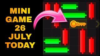 Mini Game Complete Step 26 July  Hamster Kombat Mini Game kaise Paar Kare| Mini Game hamster kombat