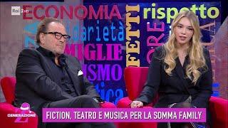 Sebastiano Somma e la figlia Cartisia: fiction, teatro e musica - Generazione Z 26/12/2024