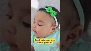 Qual música seu bebê gosta? #bebê #baby #recémnascido #maternidade