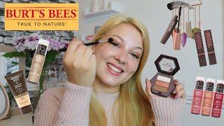 FIRST IMPRESSIONS OF BURT'S BEES MAKEUP RANGE | AD | Sammy Louise