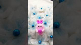 Air Dry Clay Bunny keychain Making DIY #shortsvideo #youtubeshorts #shorts