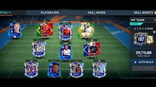 My fifa team ovr 107 | VLOGY BOY