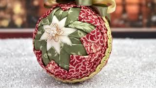 Easy No-Sew Quilted Ornament