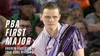 Andrew Anderson's First Major | 2018 USBC Masters | Full Match vs. Alex Hoskins