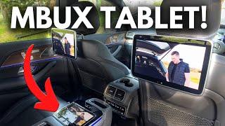 Mercedes MBUX Tablet & Rear Entertainment | FULL Walkthrough!