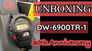 UNBOXING 30TH Anniversary G-SHOCK DW-6900TR-1DR