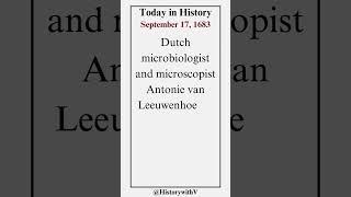 Today in History - September 17, 1683