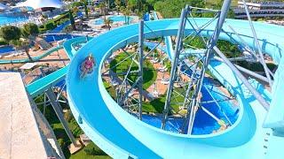 Giant Slalom Water Slide at Aquapark Nessebar 