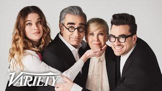 The 'Schitt's Creek' Cast On Their Final Season and Why Their Show's Name Caused Some Problems