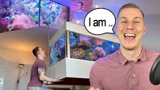 DREAM JOB: filming AQUARIUMS - Tobias Neyer about the "Seafriendlyreef" Channel #reeftank #aquarium