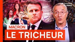 Macron le TRICHEUR