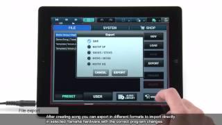 Yamaha Mobile Music Sequencer - Overview - iPad App