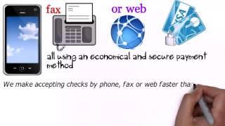 Accept & Process eCheck Payments Online Electronic Checks  -  (818) 538-7885