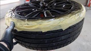 DIY Home ALLOY Wheel paint job hack! You won't expect it! Thank me later!