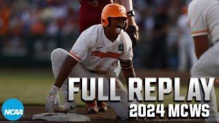 Tennessee vs. Florida State: 2024 Men's College World Series (June 14) | FULL REPLAY