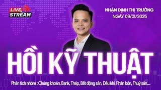 Chứng khoán hôm nay | Nhận định thị trường 09/01/2025: Rút chân, hồi kỹ thuật