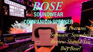 Bose SoundWear Companion Speaker Review, Setup, Features,SoundTest Should You Buy In 2020